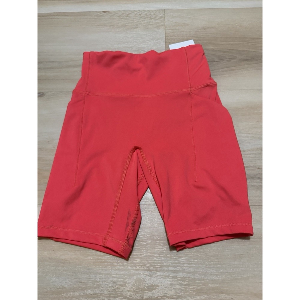 NWT DSG Activate High-Rise‎ Bike Shorts Coral Women's Size XS